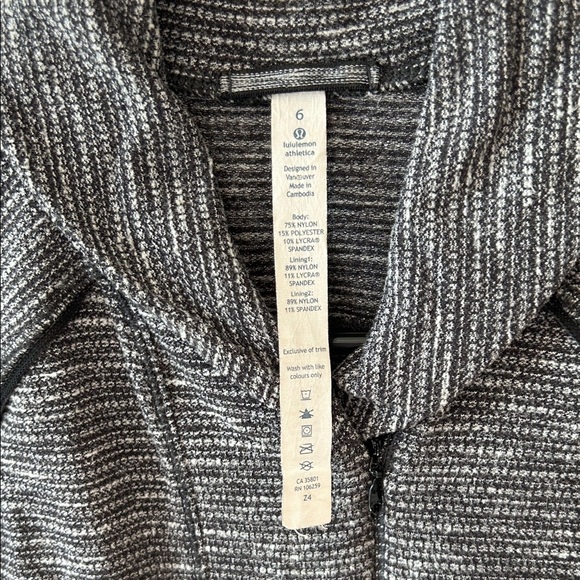 Lululemon Athletica Charcoal Hoodie - Picture 5 of 11